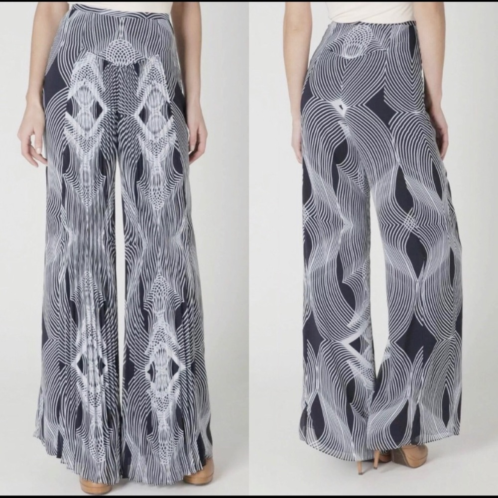 Anthropologie wide leg pants